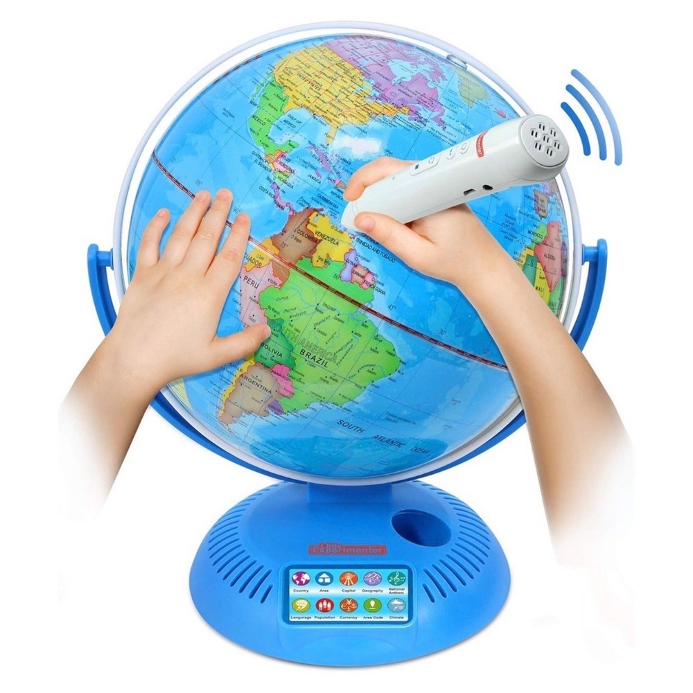 Little Experimenter Interactive World‎ Globe for Kids with Smart Pen STEM Toy